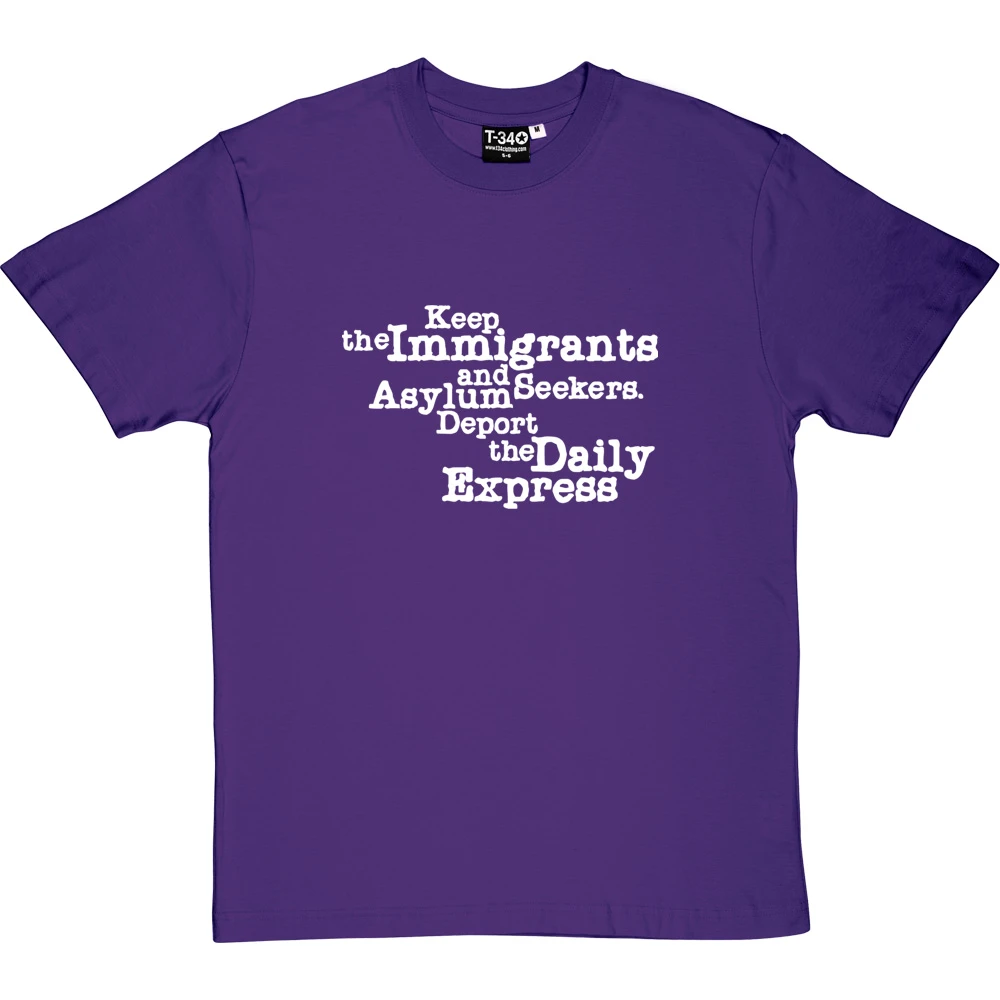 Deport The Daily Express T-Shirt 5 Deport The Daily Express T-Shirt - Image 5