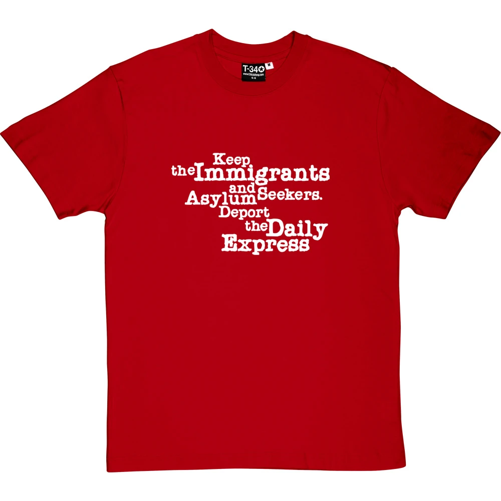 Deport The Daily Express T-Shirt 19 Deport The Daily Express T-Shirt - Image 19