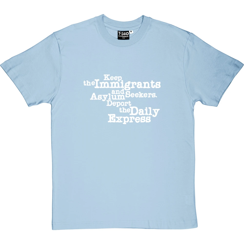 Deport The Daily Express T-Shirt 10 Deport The Daily Express T-Shirt - Image 10