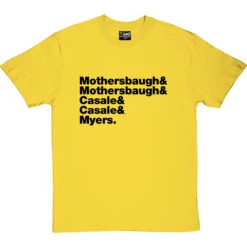 Devo Line-Up T-Shirt -Tshirt Store devo line up tshirt 1 yellowtshirt