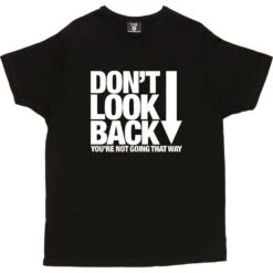 Don't Look Back T-Shirt -Tshirt Store dont look back tshirt 2 black mens v neck tshirt