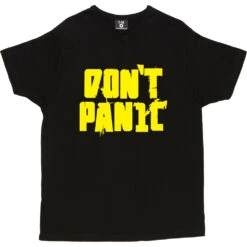 Don't Panic T-Shirt 16 Don't Panic T-Shirt -Tshirt Store dontpanic black mens v neck tshirt