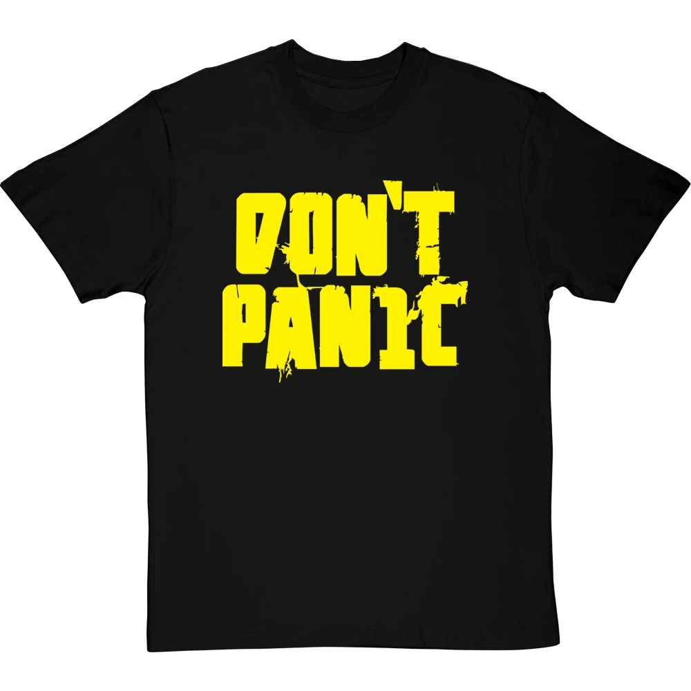 Don't Panic T-Shirt 2 Don't Panic T-Shirt - Image 2