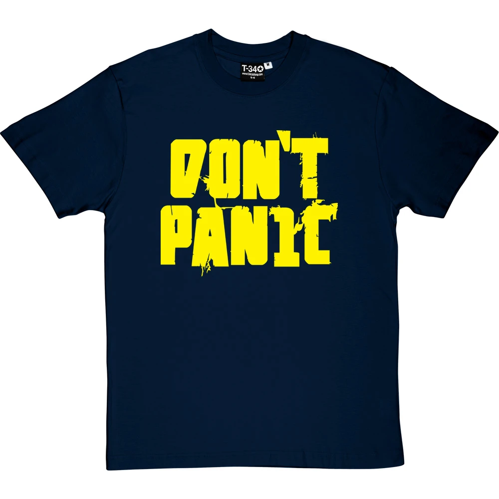 Don't Panic T-Shirt 11 Don't Panic T-Shirt - Image 11