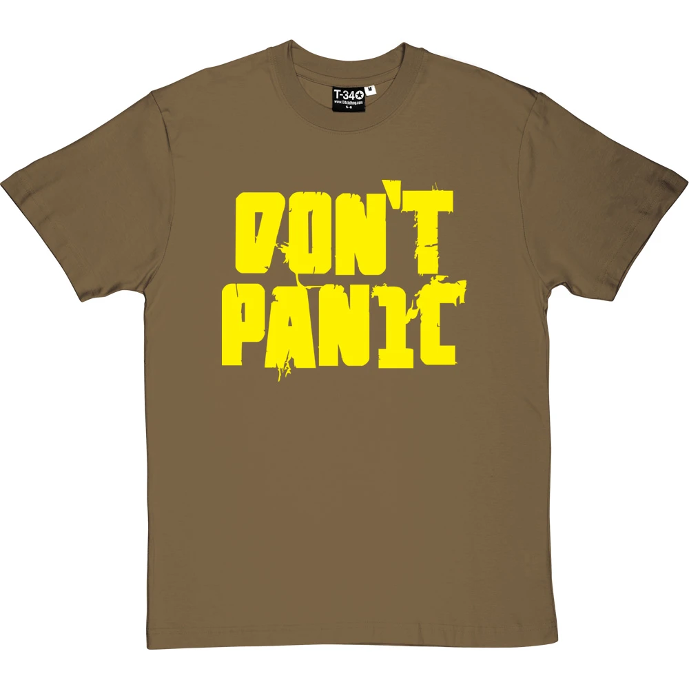 Don't Panic T-Shirt 3 Don't Panic T-Shirt - Image 3