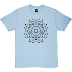 Dotwork Mandala #1 T-Shirt -Tshirt Store dotwork mandala 1 tshirt 1 skybluetshirt