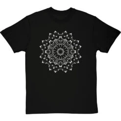 Dotwork Mandala #1 T-Shirt -Tshirt Store dotwork mandala 1 tshirt 2 blacktshirt