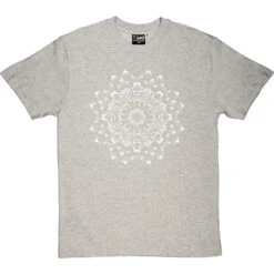 Dotwork Mandala #1 T-Shirt -Tshirt Store dotwork mandala 1 tshirt 2 lightoxfordtshirt