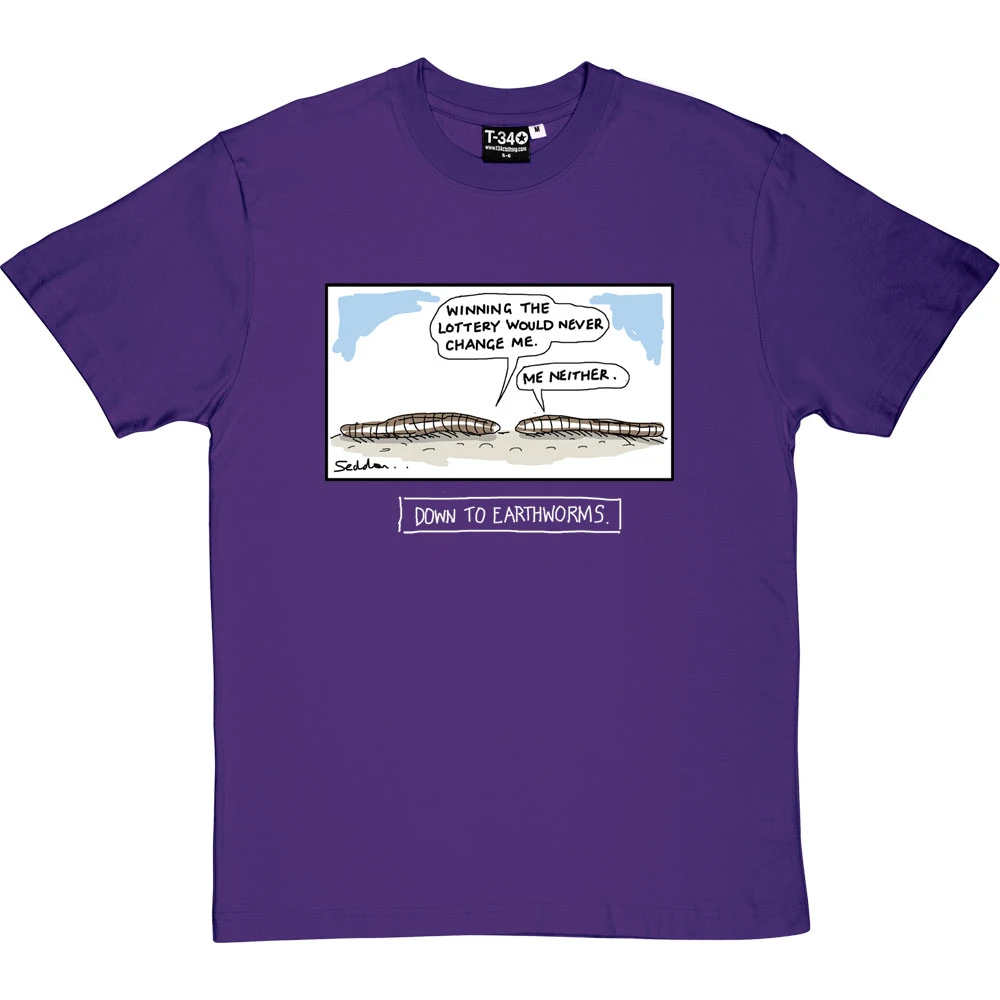 Down To Earthworms T-Shirt 8 Down To Earthworms T-Shirt - Image 8