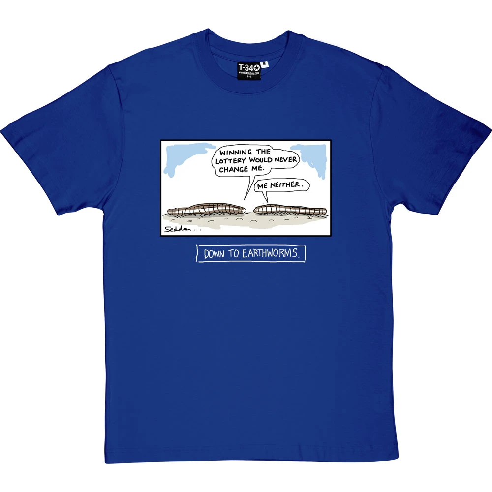 Down To Earthworms T-Shirt 4 Down To Earthworms T-Shirt - Image 4