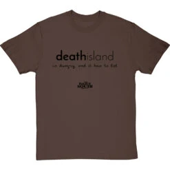 Official Daily Squib Death Island T-Shirt -Tshirt Store ds death island tshirt 1 hazelnuttshirt
