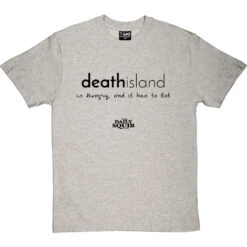 Official Daily Squib Death Island T-Shirt -Tshirt Store ds death island tshirt 1 lightoxfordtshirt