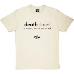 Official Daily Squib Death Island T-Shirt -Tshirt Store ds death island tshirt 1 naturaltshirt