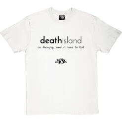 Official Daily Squib Death Island T-Shirt -Tshirt Store ds death island tshirt 1 whitetshirt