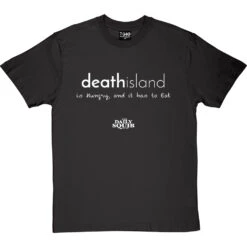 Official Daily Squib Death Island T-Shirt -Tshirt Store ds death island tshirt 2 charcoaltshirt