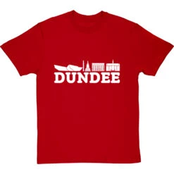 Dundee Landmarks T-Shirt -Tshirt Store dundee landmarks tshirt 2 redtshirt