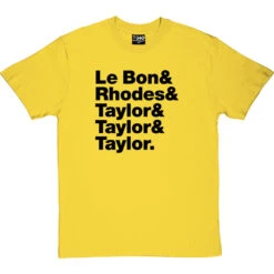 Duran Duran Line-Up T-Shirt