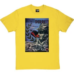 Durruti Poster T-Shirt -Tshirt Store durruti poster tshirt yellowtshirt