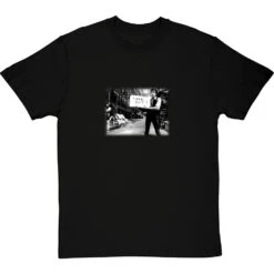 Bob Dylan "Look Out" T-Shirt -Tshirt Store dylanlookout blacktshirt