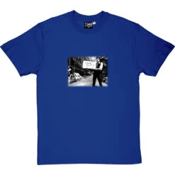 Bob Dylan "Look Out" T-Shirt -Tshirt Store dylanlookout royalbluetshirt