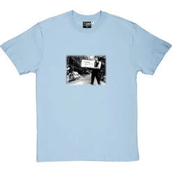 Bob Dylan "Look Out" T-Shirt -Tshirt Store dylanlookout skybluetshirt