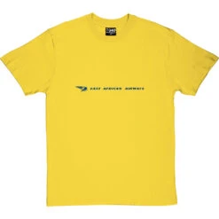 East African Airways T-Shirt -Tshirt Store east african airways tshirt 7 yellowtshirt