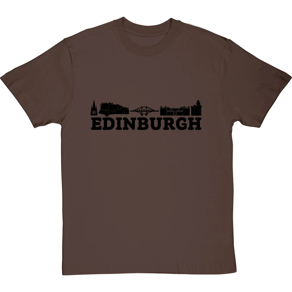 Edinburgh Landmarks T-Shirt 1 Edinburgh Landmarks T-Shirt