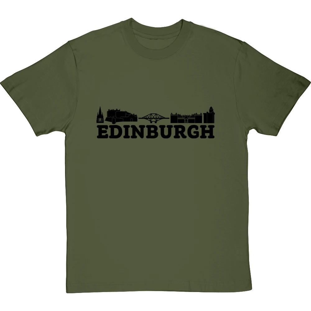 Edinburgh Landmarks T-Shirt 13 Edinburgh Landmarks T-Shirt - Image 13