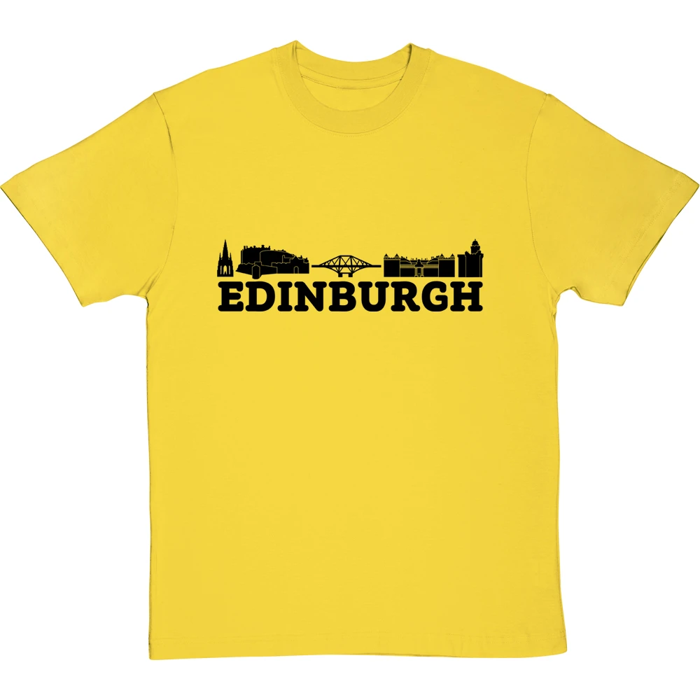 Edinburgh Landmarks T-Shirt 14 Edinburgh Landmarks T-Shirt - Image 14