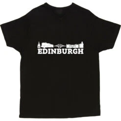 Edinburgh Landmarks T-Shirt 24 Edinburgh Landmarks T-Shirt -Tshirt Store edinburgh landmarks tshirt 2 black mens v neck tshirt
