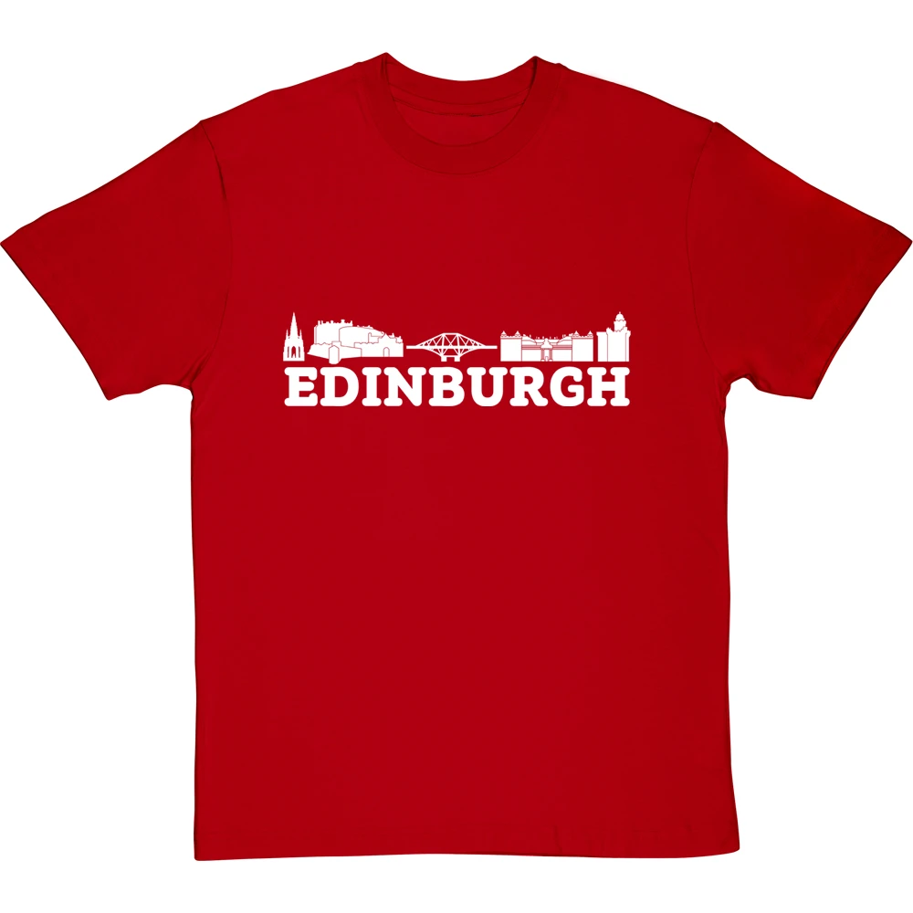 Edinburgh Landmarks T-Shirt 20 Edinburgh Landmarks T-Shirt - Image 20