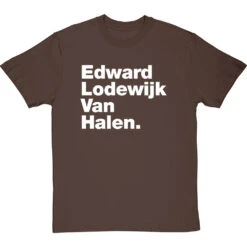 Edward Lodewijk Van Halen T-Shirt