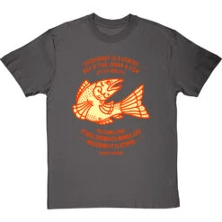 Albert Einstein "Fish" Quote T-Shirt -Tshirt Store einstein fish quote tshirt charcoaltshirt