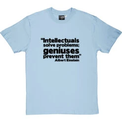 Albert Einstein "Genius" Quote T-Shirt 36 Albert Einstein "Genius" Quote T-Shirt -Tshirt Store einstein genius quote tshirt 1 skybluetshirt