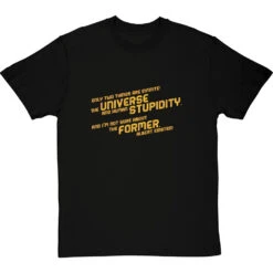 Albert Einstein "Stupidity" Quote T-Shirt -Tshirt Store einstein stupidity quote tshirt blacktshirt