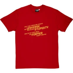 Albert Einstein "Stupidity" Quote T-Shirt -Tshirt Store einstein stupidity quote tshirt redtshirt