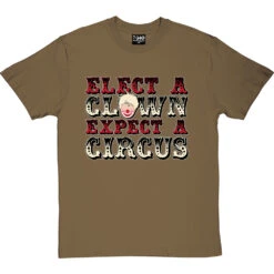 Elect A Clown, Expect A Circus T-Shirt -Tshirt Store elect a clown tshirt 178 olivetshirt