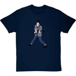 Elvis Costello T-Shirt -Tshirt Store elvis costello large print tshirt navybluetshirt