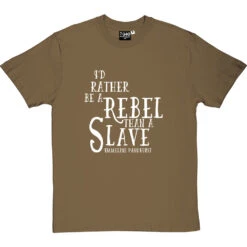 Emmeline Pankhurst "Rebel" Quote T-Shirt -Tshirt Store emmeline pankhurst rebel quote tshirt 2 olivetshirt