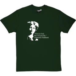 Emmeline Pankhurst T-Shirt -Tshirt Store emmelinepankhurst bottlegreentshirt