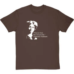 Emmeline Pankhurst T-Shirt -Tshirt Store emmelinepankhurst hazelnuttshirt