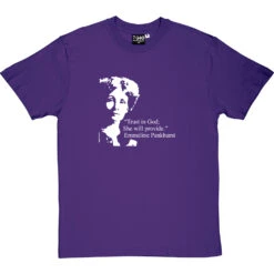Emmeline Pankhurst T-Shirt -Tshirt Store emmelinepankhurst purpletshirt