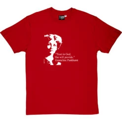 Emmeline Pankhurst T-Shirt -Tshirt Store emmelinepankhurst redtshirt