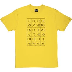 Emoticons T-Shirt -Tshirt Store emoticons tshirt 1 yellowtshirt