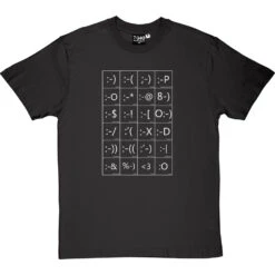 Emoticons T-Shirt -Tshirt Store emoticons tshirt 2 charcoaltshirt