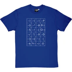 Emoticons T-Shirt -Tshirt Store emoticons tshirt 2 royalbluetshirt