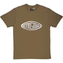 Enigma Machine Logo T-Shirt -Tshirt Store enigma logo tshirt olivetshirt