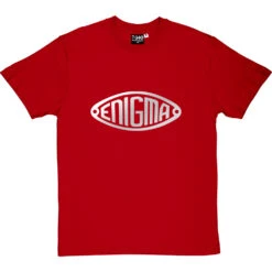 Enigma Machine Logo T-Shirt -Tshirt Store enigma logo tshirt redtshirt