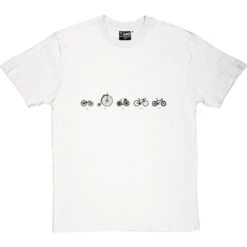 The Evolution Of Bicycles T-Shirt