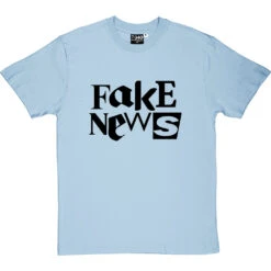 Fake News T-Shirt -Tshirt Store fake news tshirt 1 skybluetshirt